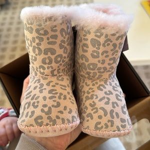 Pink leopard Uggs